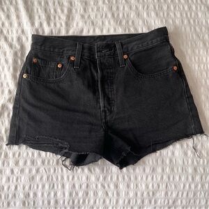 Levi’s 501 High Waist Denim Shorts sz 26